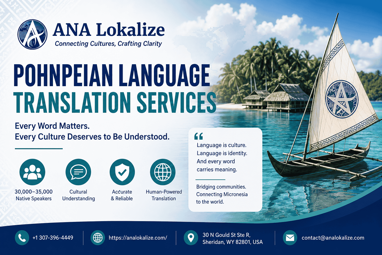 Pohnpeian Language Translation Services: Why Every Word Matters When Connecting with the Heart of Micronesia
