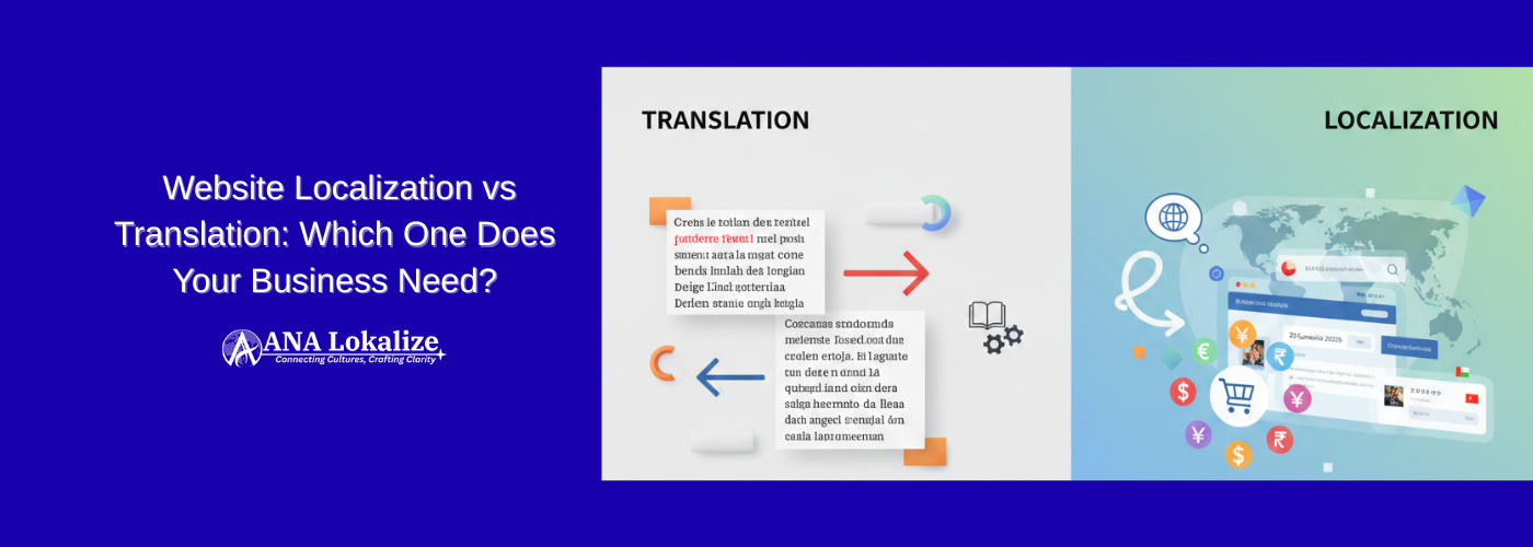 Website Localization vs Translation: Which One Does Your Business Need?