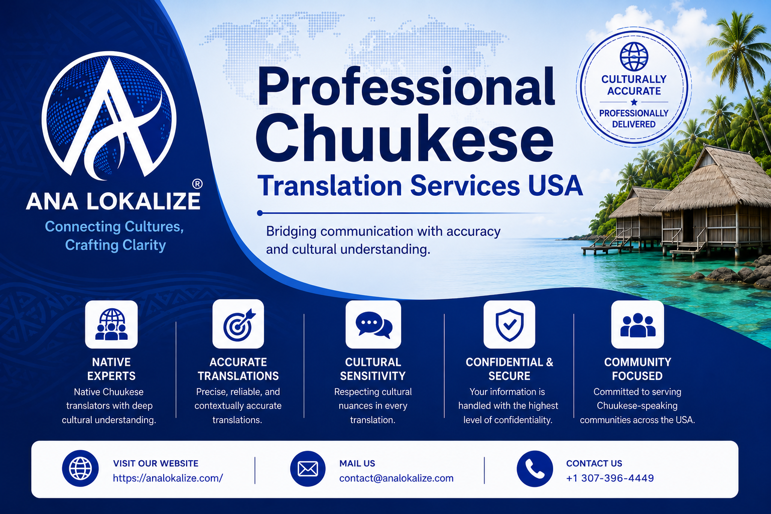 Professional Chuukese Translation Services USA: Bridging Communication with Accuracy & Cultural Understanding