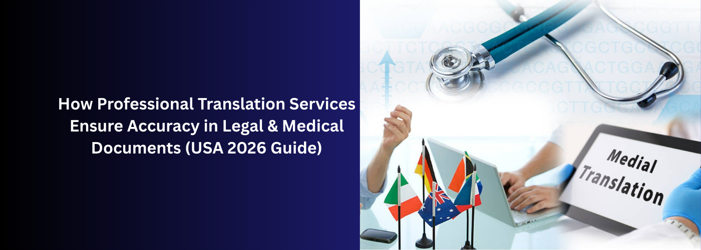 How Professional Translation Services Ensure Accuracy in Legal & Medical Documents (USA 2026 Guide)