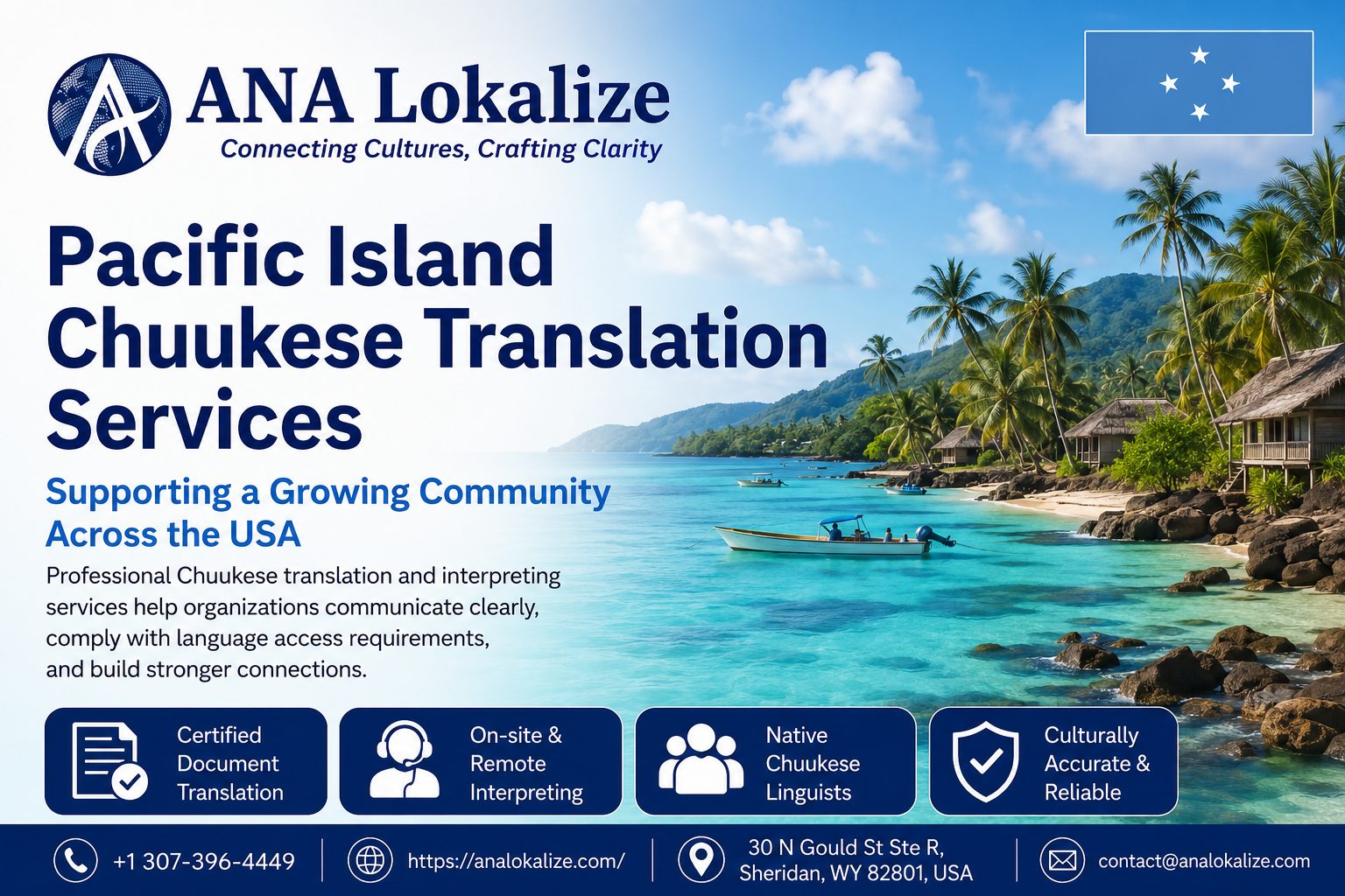 Pacific Island Chuukese Translation Services: Supporting a Growing Community Across the USA